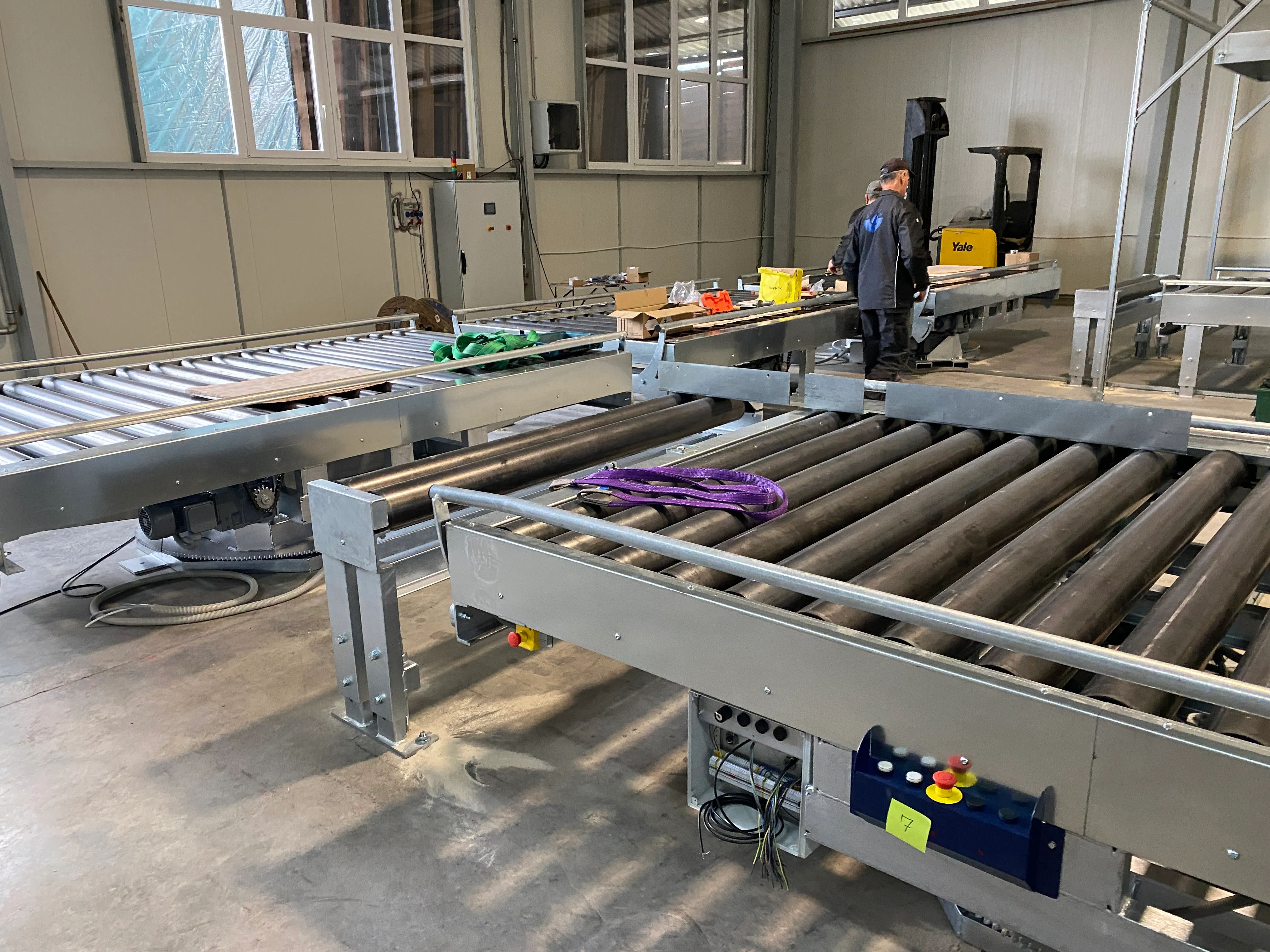 Montáž dopravníka - kvalita