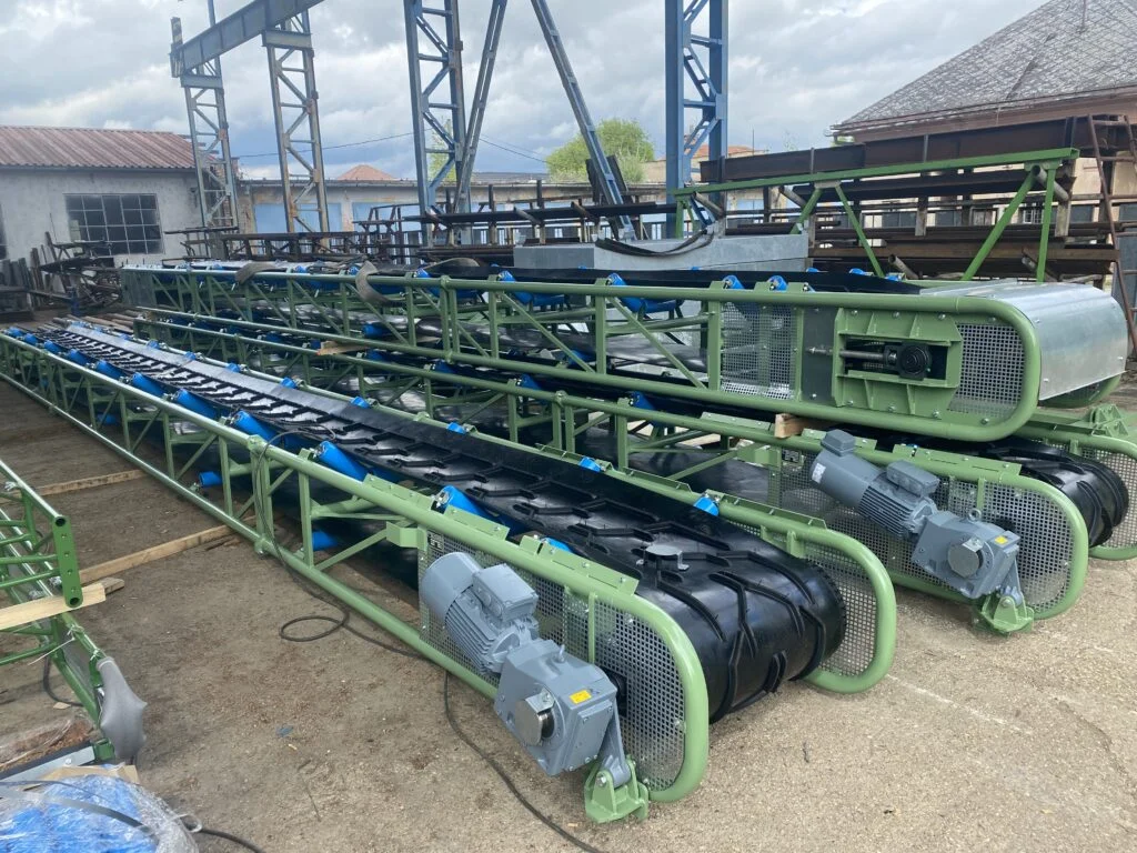 Haldovací pásový dopravník 200 t/h GB 650 AA 13 m SMZ Jelšava